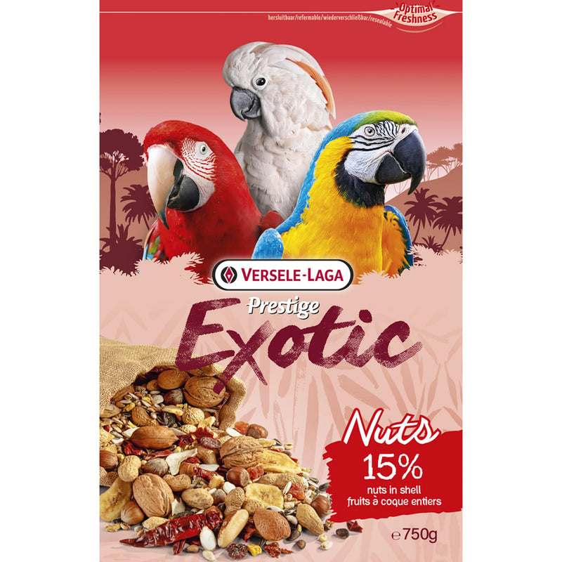 Load image into Gallery viewer, Prestige Exotic Nuts Parrot Treat - 750 g