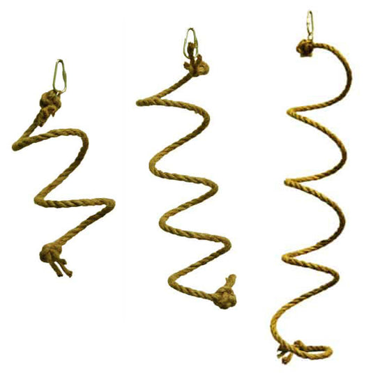 Zoo-Max Spring-O-Bird Jute Boings Toy Finch / Canary 🍁