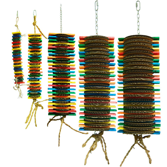 Zoo-Max Kooky Parrot Shredding Toy 🍁