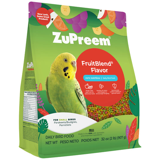 ZuPreem FruitBlend Daily Nutrition Small Bird Pellet