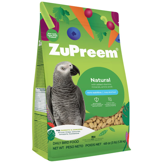 ZuPreem Natural Daily Nutrition Parrot & Conure Pellet