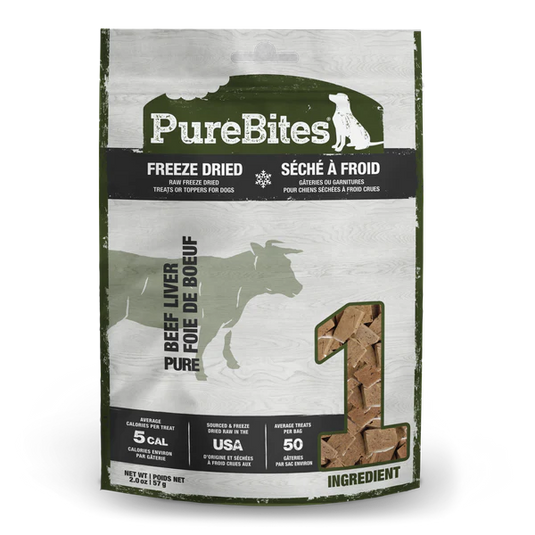PureBites Beef Liver Freeze Dried Dog Treat