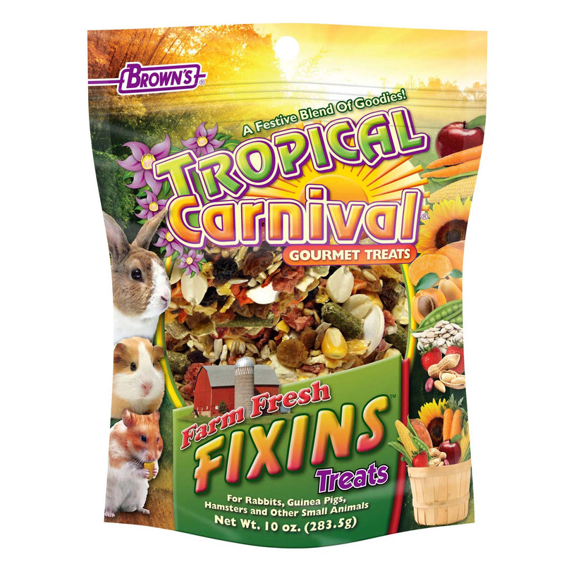 Load image into Gallery viewer, Brown's Tropical Carnival Farm Fresh Fixins Small Pet Treat