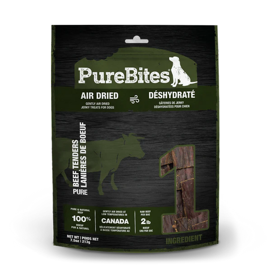 PureBites Air Dried Beef Jerky Dog Treat