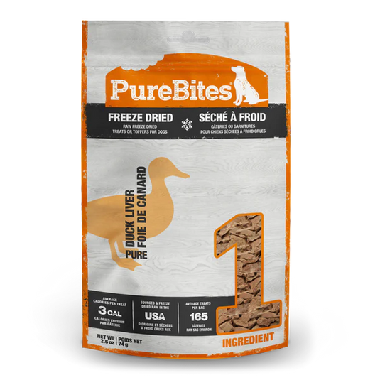 PureBites Duck Freeze Dried Dog Treat