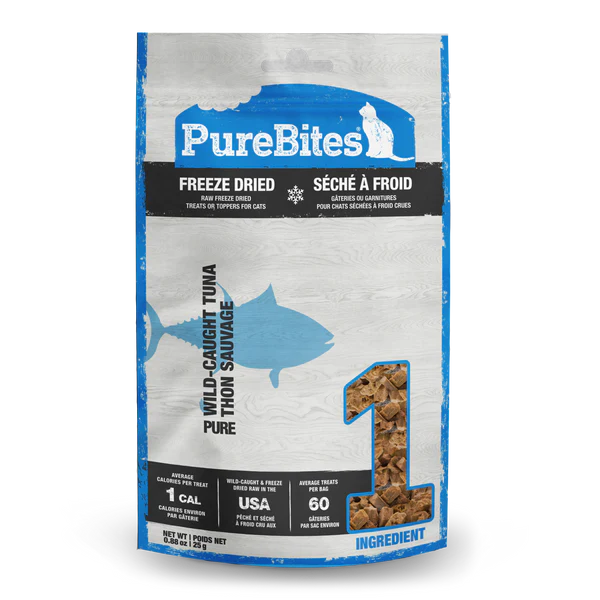 Load image into Gallery viewer, PureBites Tuna Freeze Fried Cat Treat 25g