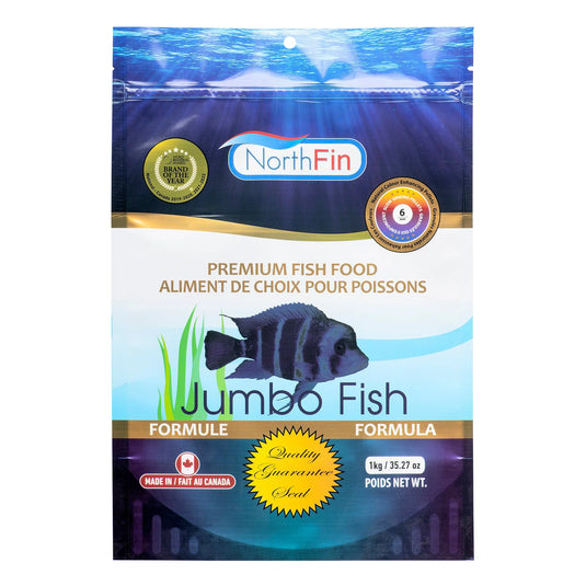 NorthFin Jumbo Formula Fish Food 4mm / 6mm š