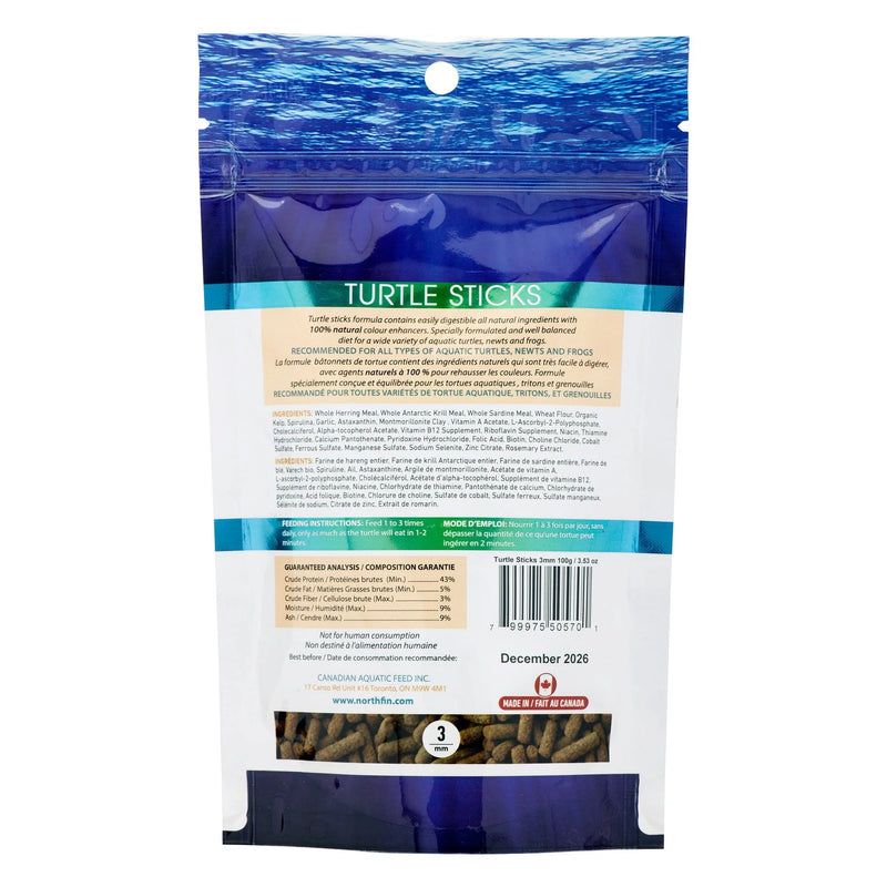 Load image into Gallery viewer, NorthFin Turtle Sticks 100g š