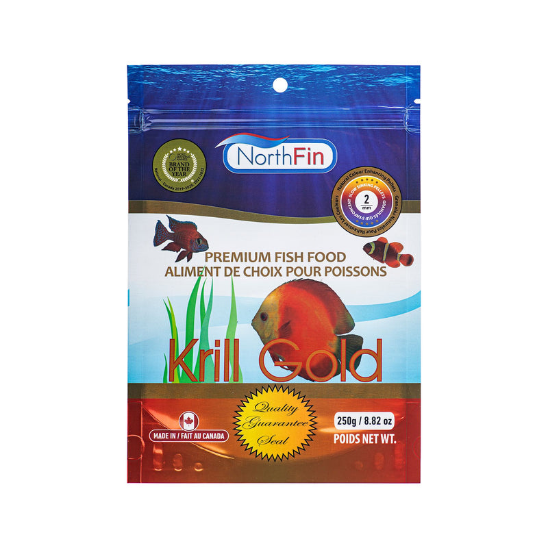 Load image into Gallery viewer, Krill Gold Formula Fish Food - 6mm Pellets, 250g 🍁