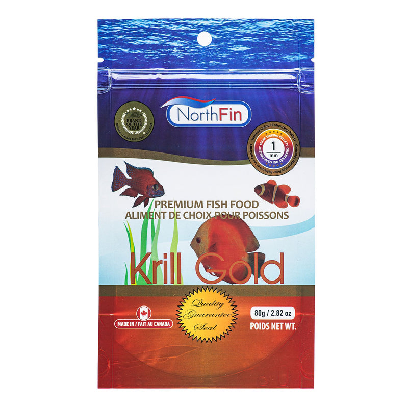 Load image into Gallery viewer, Krill Gold Formula Fish Food - 6mm Pellets, 250g 🍁