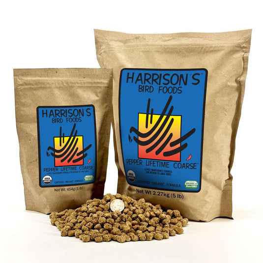 Harrison's Pepper Lifetime Coarse Parrot Pellet