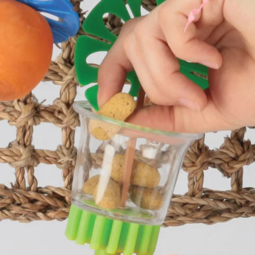 Load image into Gallery viewer, HARI Smart Play Enrichment Parrot Toy Foraging Wall - 81019