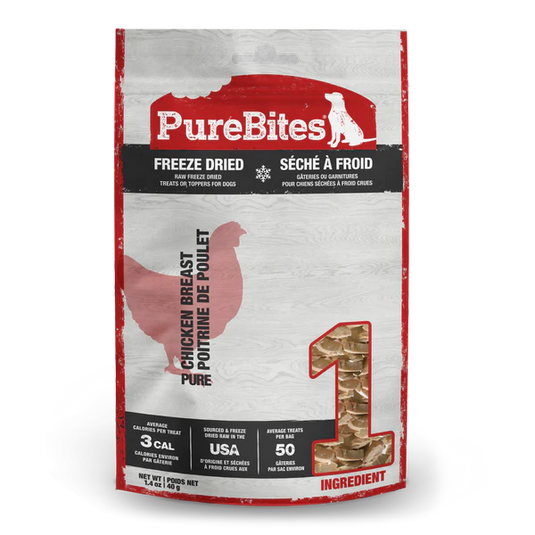 PureBites Chicken Breast Freeze Dried Dog Treat