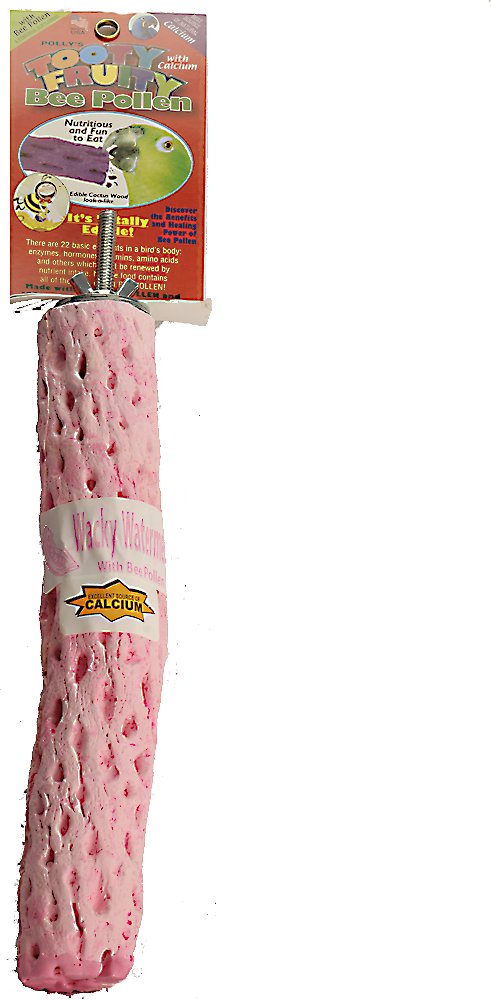 Polly's Pastel Tooty Fruity Bee Pollen Perches - Exotic Wings and Pet Things
