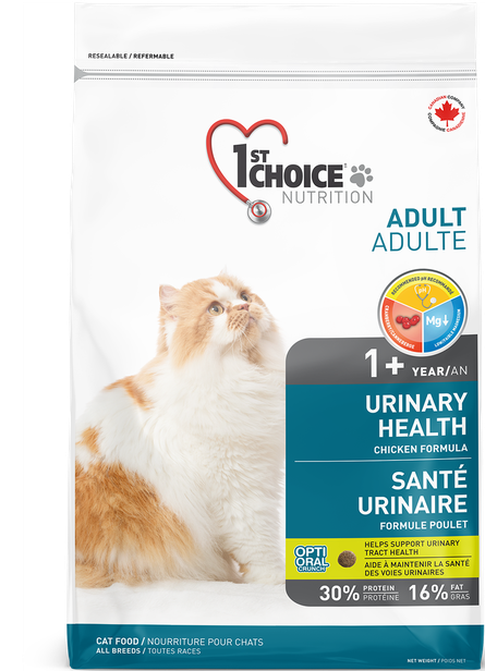 1st Choice Urinary Health Adult Cat Food Chicken Formula 🍁