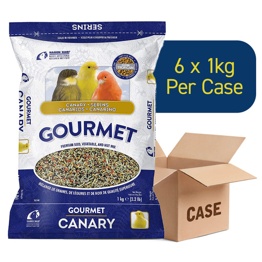 Multi-Bag Bundle - Hagen Gourmet Premium Canary Seed Mix 2.2lb x 6 🍁
