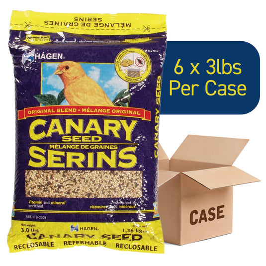 Multi-Bag Bundle - Hagen Staple VME Canary Seed 3lb x 6 🍁