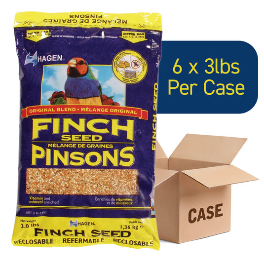 Multi-Bag Bundle - Hagen Staple VME Finch Seed 3lb x 6 🍁