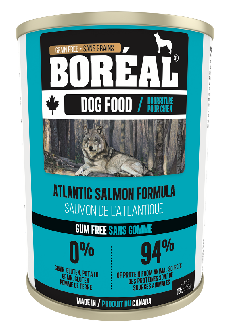 Load image into Gallery viewer, BORÉAL Atlantic Salmon Formula Dog Food 12x369g 🍁