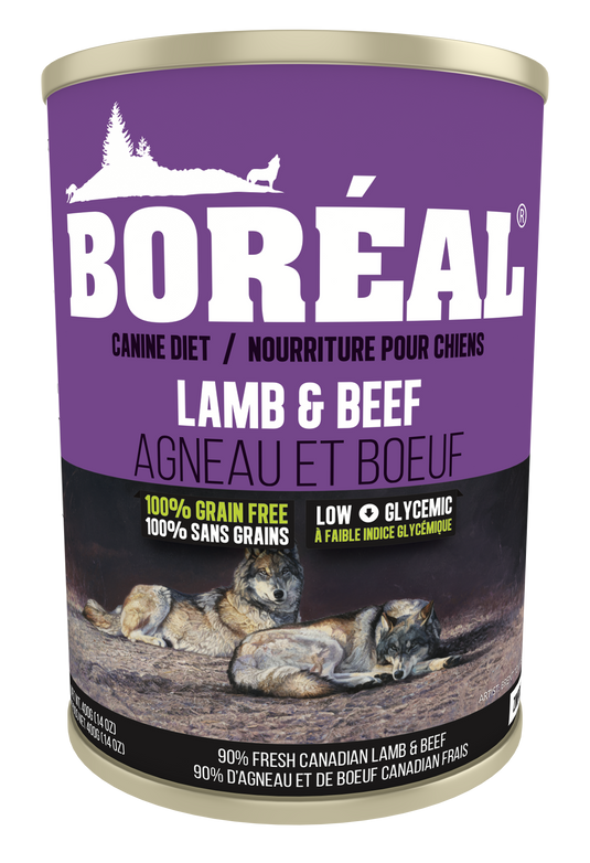 BORÉAL  BIG BEAR Lamb & Beef Dog Food 12x690g 🍁