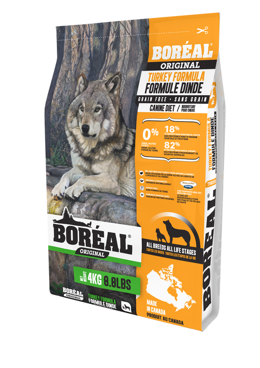 BORÉAL Original Grain Free Dog Food - Turkey 🍁