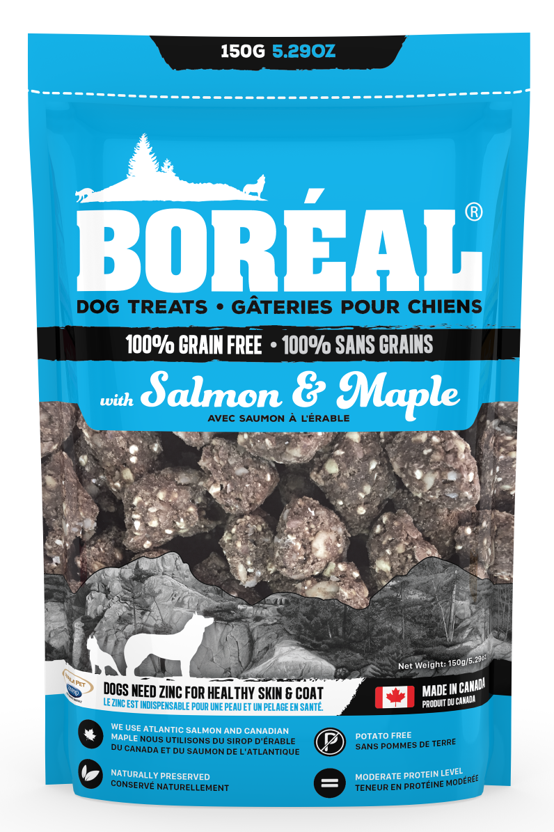 Load image into Gallery viewer, BORÉAL Grain Free Dog Treats 150 g 🍁