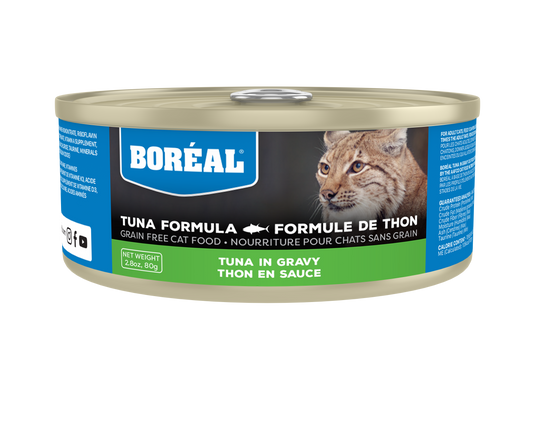 BORÉAL Red Tuna in Gravy Wet Cat Food 🍁