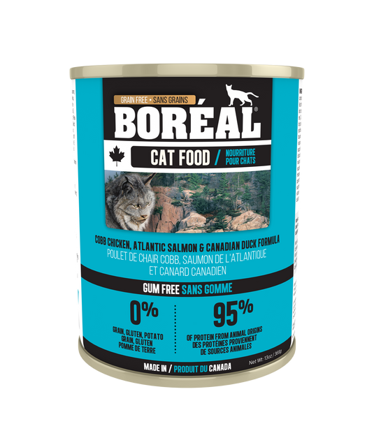 BORÉAL Cobb Chicken Atlantic Salmon & Canadian Duck Formula Cat Food 🍁