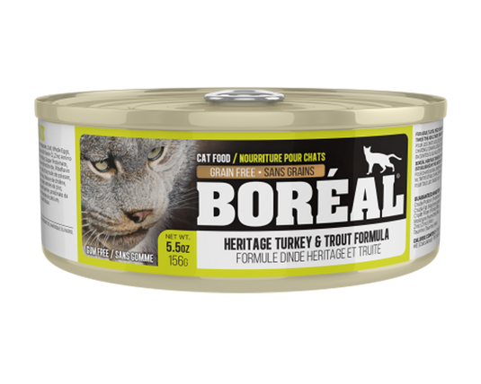 BORÉAL Heritage Turkey & Trout Wet Cat Food 🍁