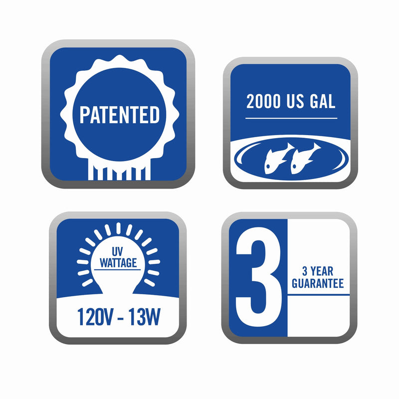 Load image into Gallery viewer, ClearFlo 3000 Complete Pump, Filter and UV Kit