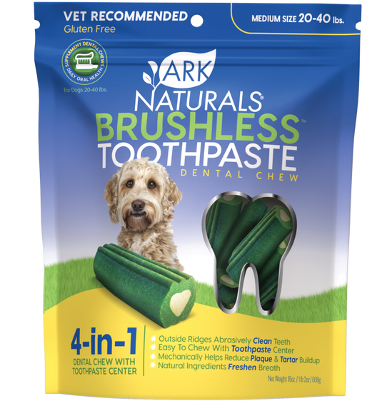Ark Naturals Brushless Toothpaste Dental Chew