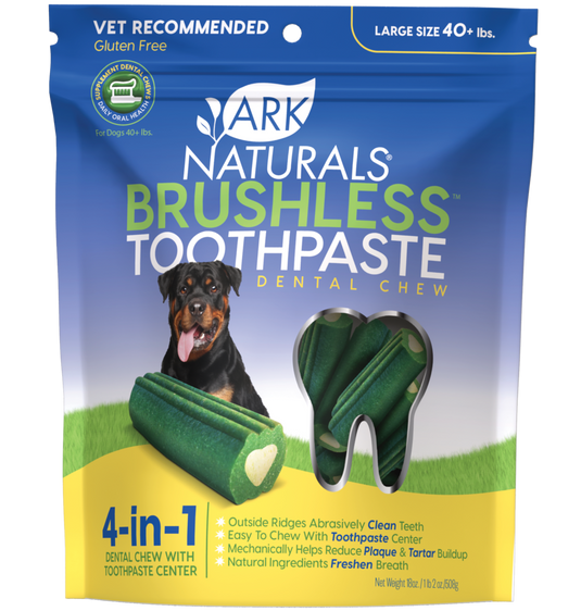Ark Naturals Brushless Toothpaste Dental Chew