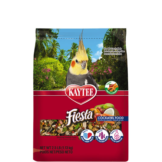 Kaytee Fiesta Cockatiel Seed Mix - Exotic Wings and Pet Things