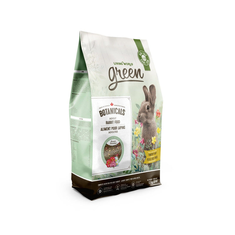 Load image into Gallery viewer, Living World Green Botanical Adult Rabbit Food - Exotic Wings and Pet Things