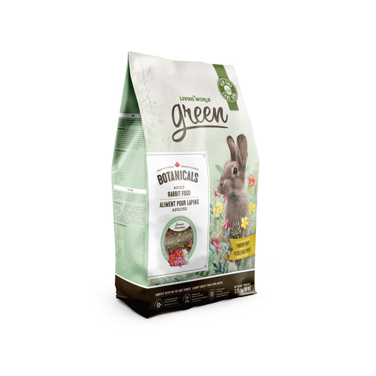 Living World Green Botanical Adult Rabbit Food - Exotic Wings and Pet Things