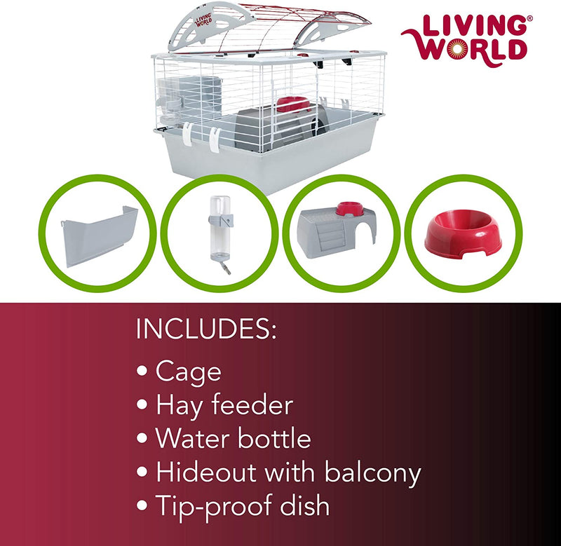 Load image into Gallery viewer, Living World Small Deluxe Habitat Rabbit/Guinea Pig/Chinchilla - 61857