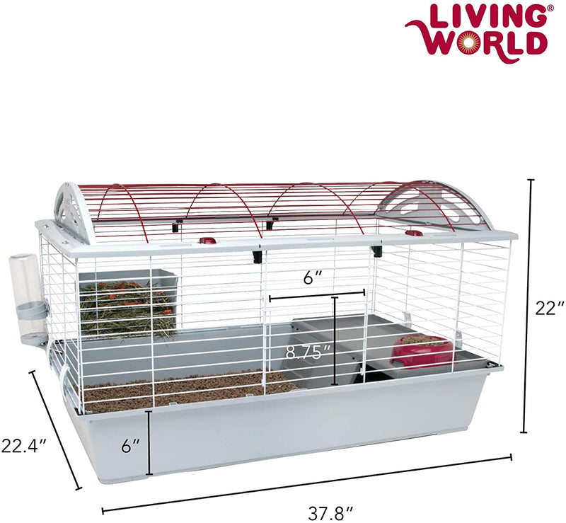 Load image into Gallery viewer, Living World Large Deluxe Habitat Rabbit/Guinea Pig/Chinchilla - 61858