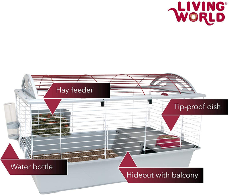Load image into Gallery viewer, Living World Large Deluxe Habitat Rabbit/Guinea Pig/Chinchilla - 61858