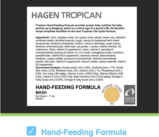 Tropican Hand-Feeding Formula - All Birds š