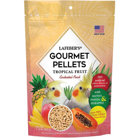 Lafeber's Tropical Fruit Gourmet Cockatiel / Small Bird Pellet