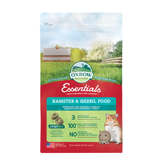 Oxbow Essentials Hamster & Gerbil Food