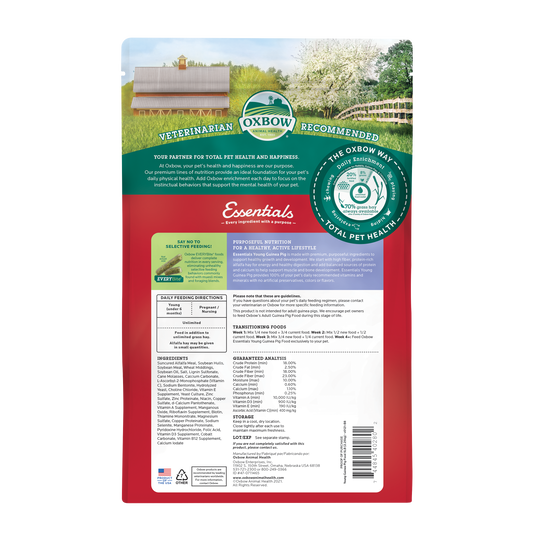 Oxbow Essentials Young Guinea Pig Food
