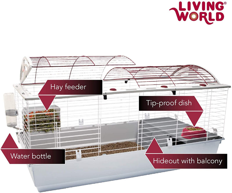 Load image into Gallery viewer, Living World Extra Large Deluxe Habitat Rabbit/Guinea Pig/Ferret - 61859
