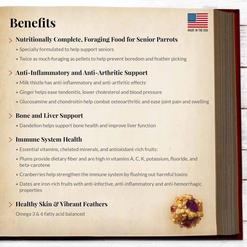 Load image into Gallery viewer, Lafeber's Senior Blend Nutri-Berries Parrot
