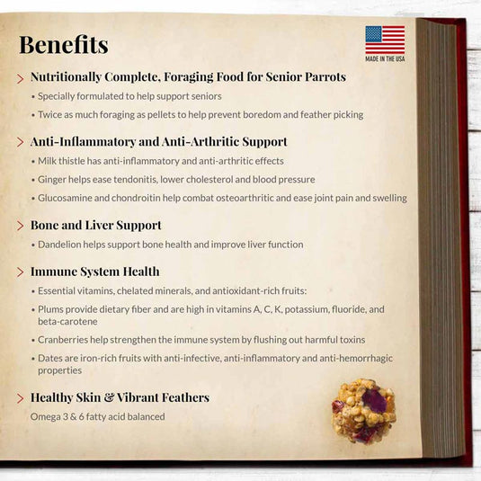 Lafeber's Senior Blend Nutri-Berries Parrot