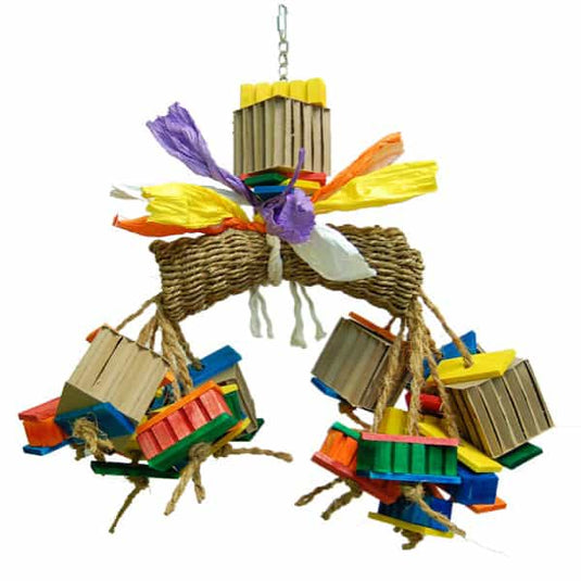 Zoo-Max Doily Shreddy Large Parrot Shredding Toy - 815 🍁