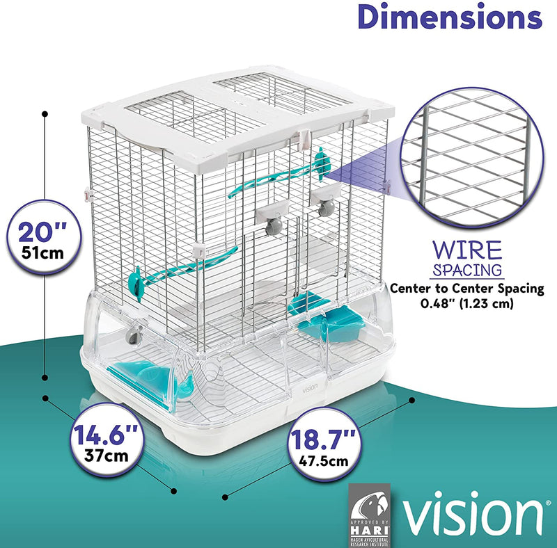 Load image into Gallery viewer, Hagen Vision Bird Cage Small Single S01 - 83200