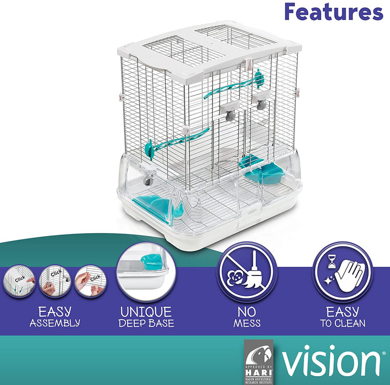 Load image into Gallery viewer, Hagen Vision Bird Cage Small Single S01 - 83200