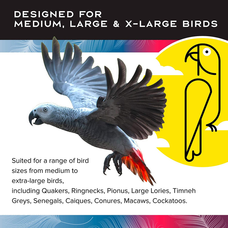 Load image into Gallery viewer, Featherland Paradise Bolt-On Buffet Ball Parrot Foraging Toy