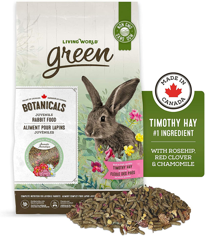 Load image into Gallery viewer, Living World Green Botanicals Juvenile Rabbit Food - 65350
